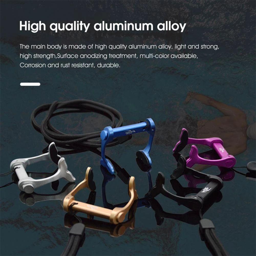 ZAIJIE24 Kẹp Mũi Lặn Cân Bằng Độ Bền Cao Chống Thất Lạc