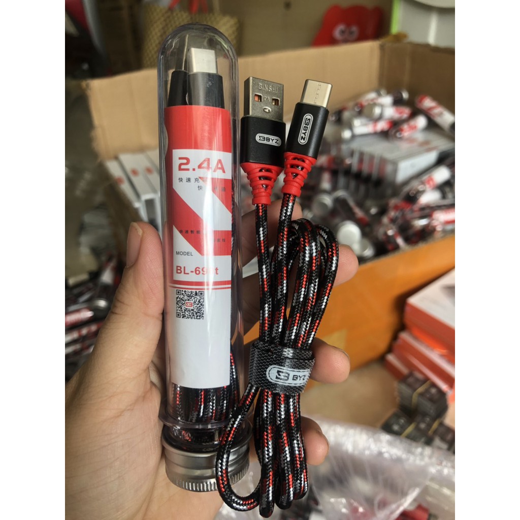 TYPE C-Cáp BYZ 690M- ống nghiệm- dây dù