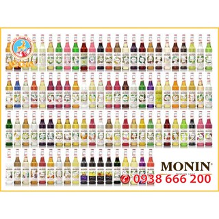 Siro MONIN Đào 700ml (PEACH SYRUP)