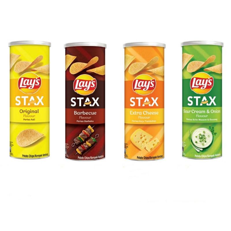 Khoai Tây Lát Lay's Stax Ống 160g