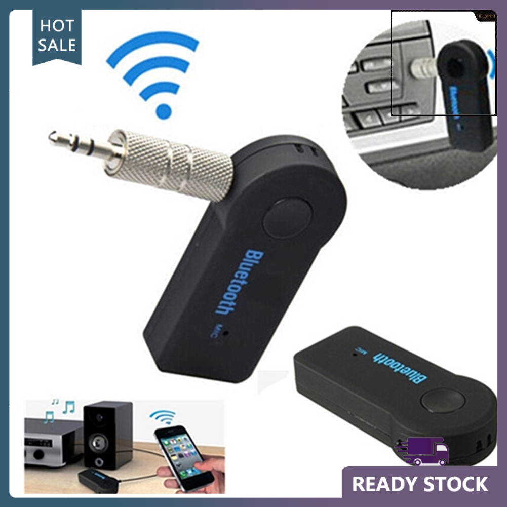 Thiết bị nhận tín hiệu âm thanh Bluetooth không dây 3.5mm cho iPhone iPod