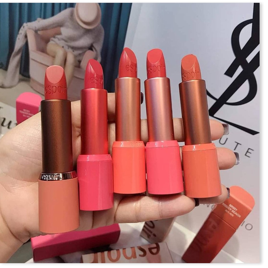 [Mã chiết khấu giảm giá mỹ phẩm chính hãng] Son Thỏi Lì Espoir No Wear Moist Hug Lipstick Power