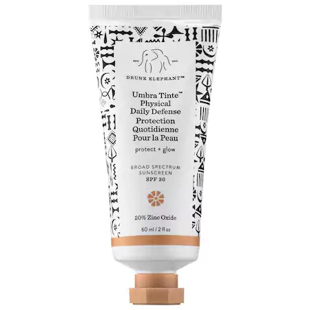 Kem chống nắng có màu Drunk Elephant Umbra Tinte Physical Daily Defense Sunscreen SPF 30