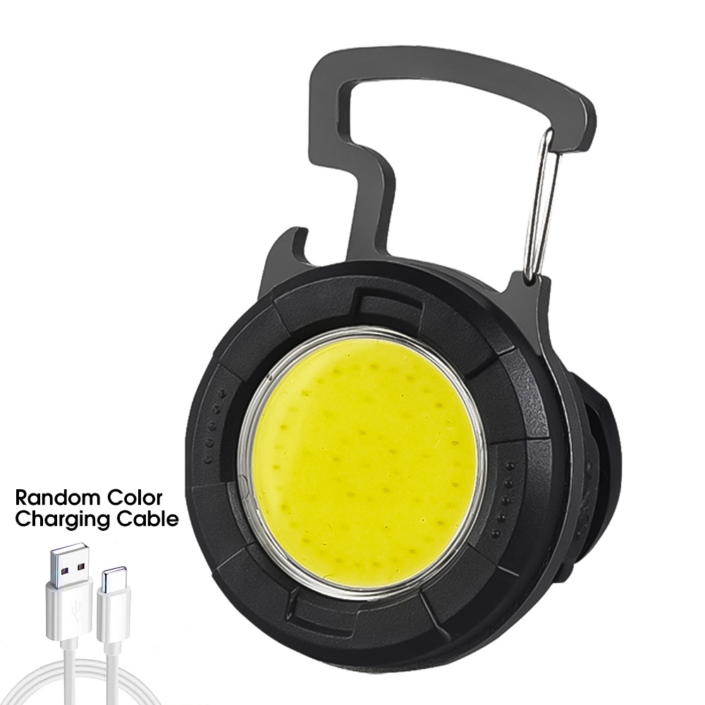Đèn COB Mini Dạng Kẹp Gắn Mũ Đa Năng Tiện Dụng Cho Hoạt Động Ngoài Trời