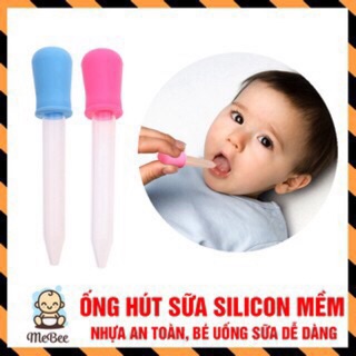 Ống uống sữa, uống thuốc chia vạch cho bé