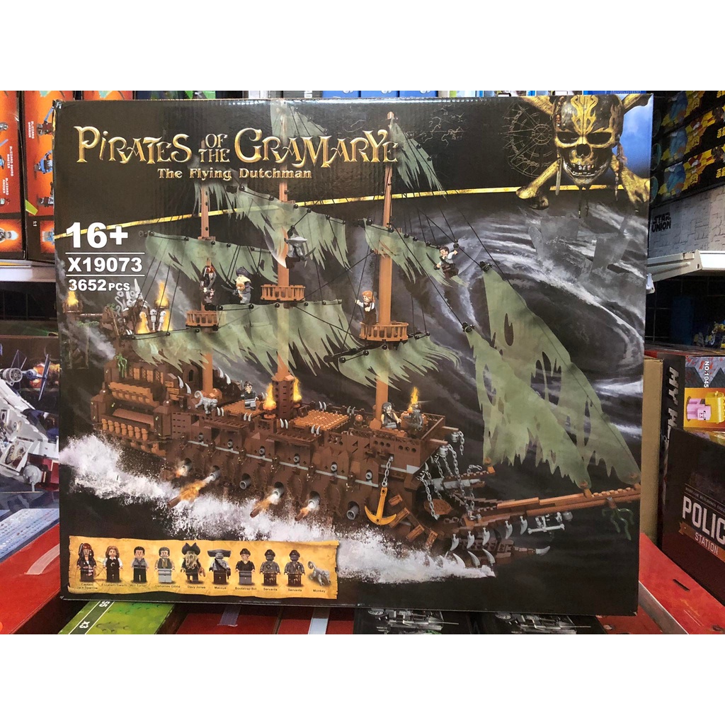 Đồ Chơi Lắp Ghép X 19073 Thuyền Người Hà Lan Bay 3652 Mảnh