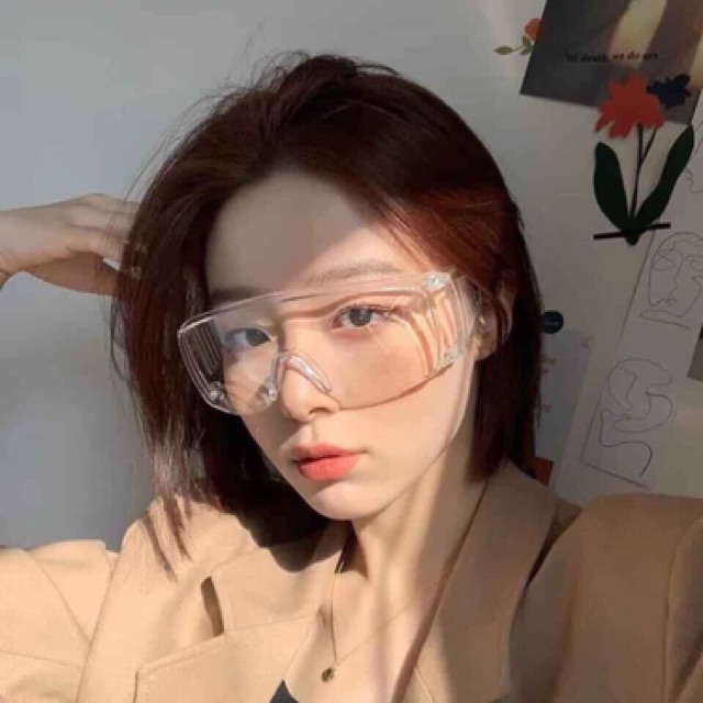 Kính hot trend bản to UNISEX siêu chất kính chống bụi gió bảo hộ | BigBuy360 - bigbuy360.vn