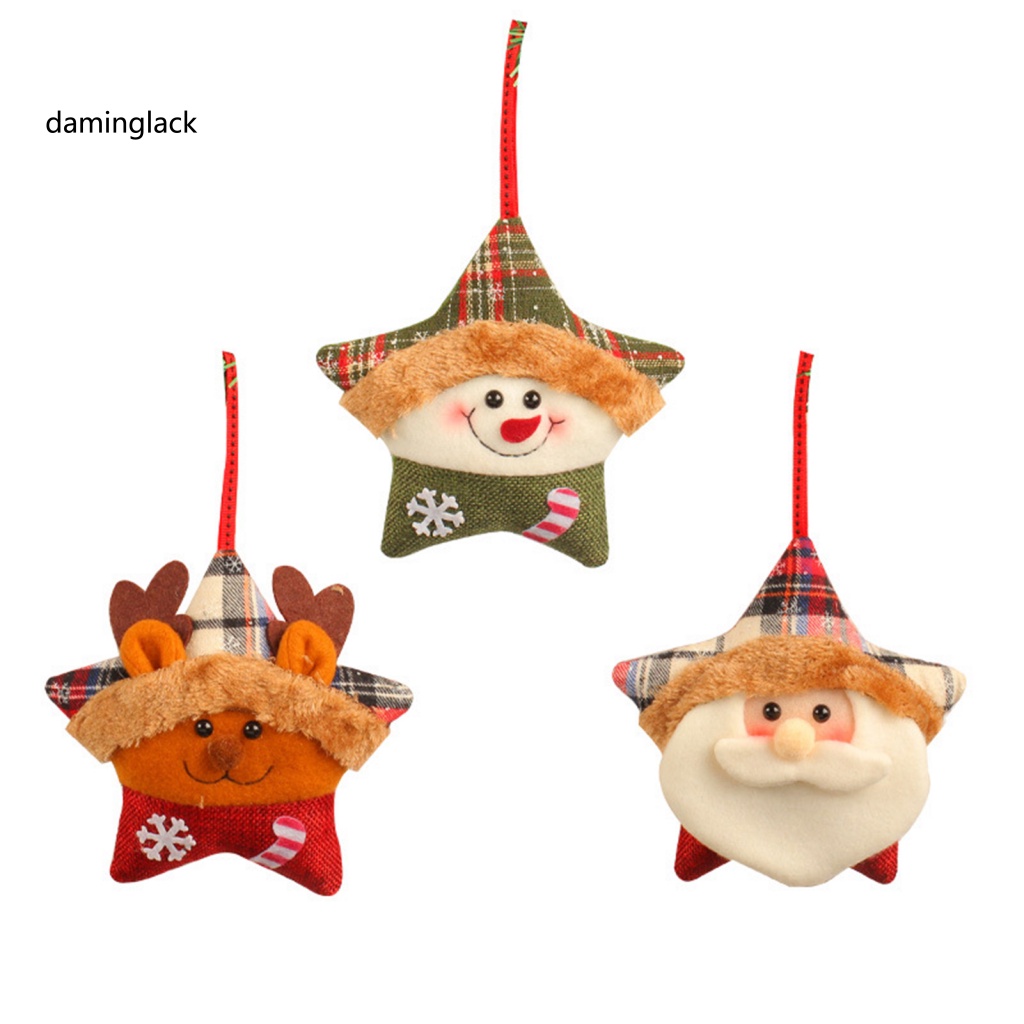 Búp Bê Ngôi Sao Năm Cánh Trang Trí Cây Thông Giáng Sinh