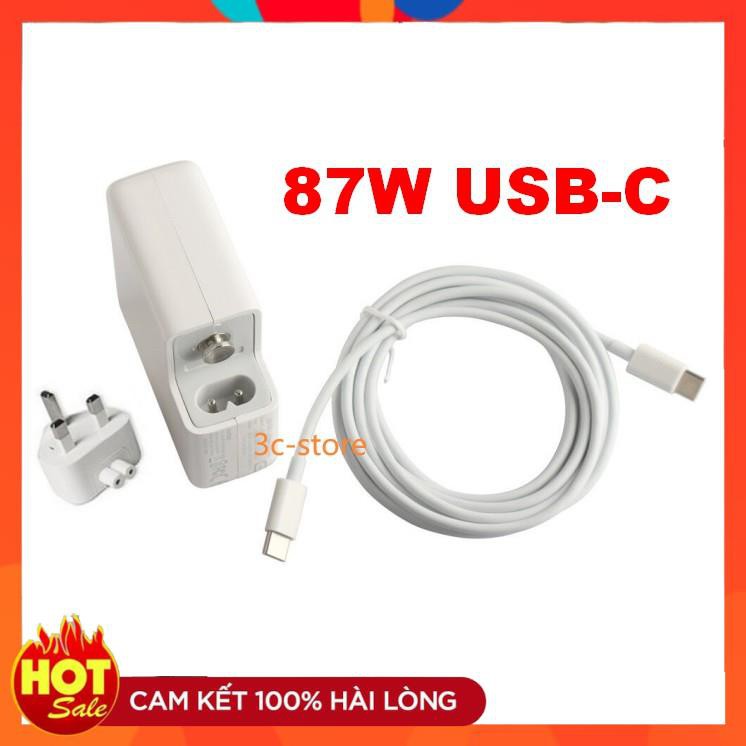 Bộ Sạc 87w Usb-c Cho Apple A1707 A1719 A1990 Mlh32 Mlh42 Mlh52 Mlw72 Mlw82 Mlw920ub Z0sh Z0uc Z0du