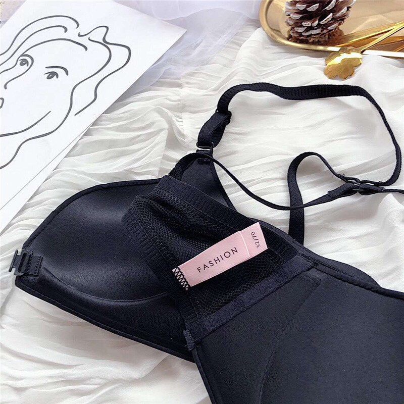 Áo lót đúc cao cấp không gọng cài trước nâng ngực tạo khe mặc nhiều kiểu dây lưới - ÁO CÀI TRƯỚC | BigBuy360 - bigbuy360.vn