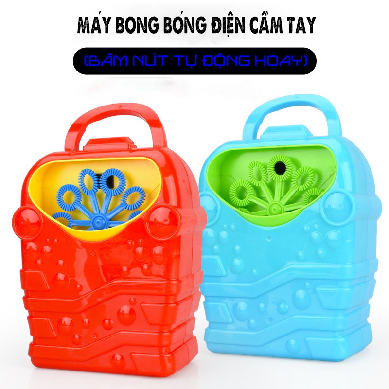 Bình phun bong bóng xà phòng tự động cầm tay ,món quà dành cho bé