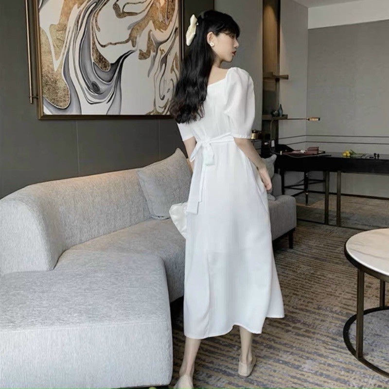 Đầm công sở BlaPink thiết kế xếp ly - HANCHI DRESS T197