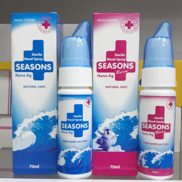 Dung dịch xịt mũi 4 SEASONS 70ml