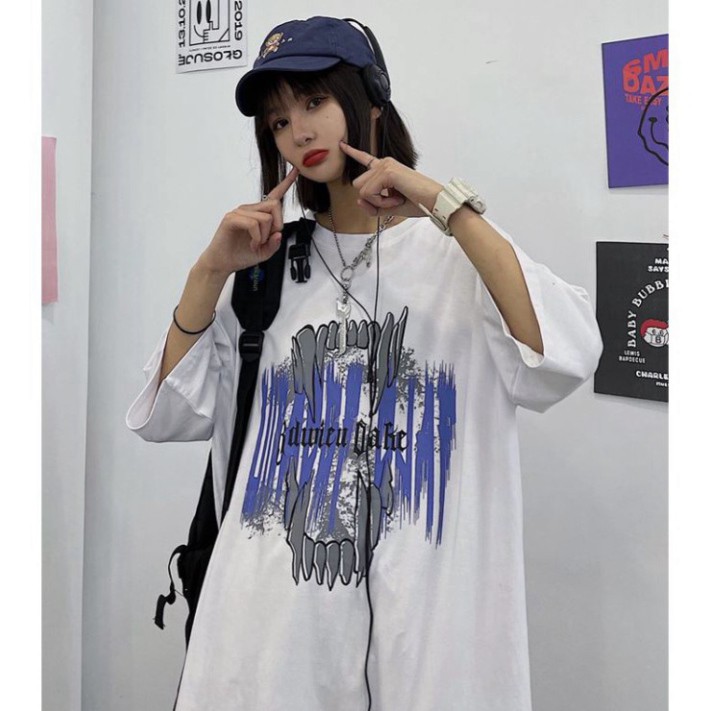 Áo thun tay lỡ Unisex, áo phông form rộng M348 KL SHOP HNSHOP