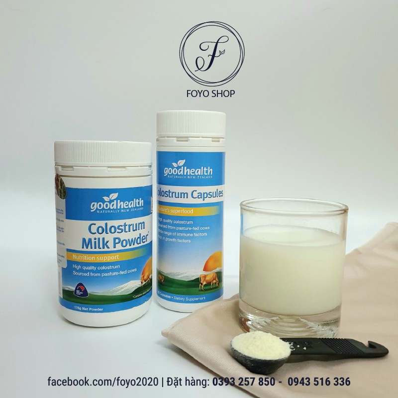 Sữa non Goodhealth Colostrum chính hãng tăng cường hệ miễn dịch