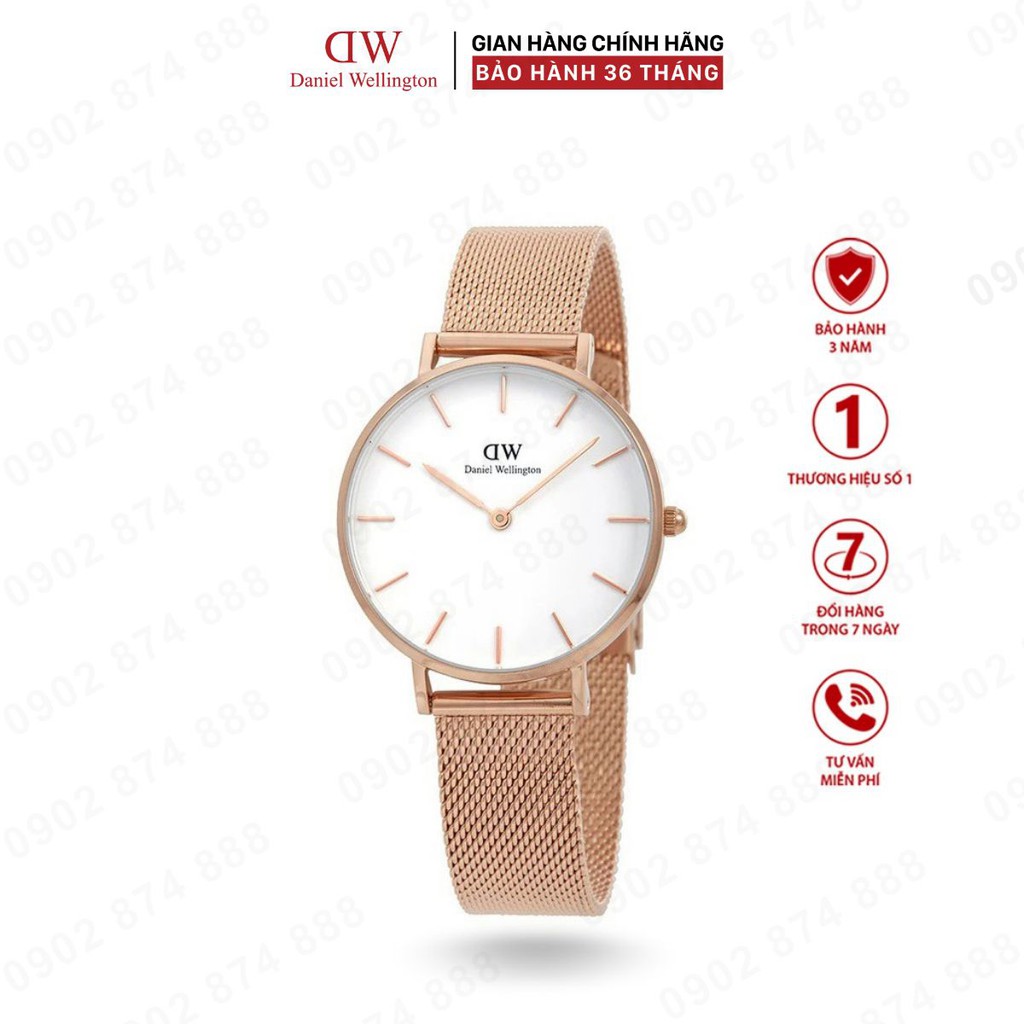 Đồng hồ nữ Daniel Wellington Classic Petite Melrose DW Chính Hãng (28-32-36mm)