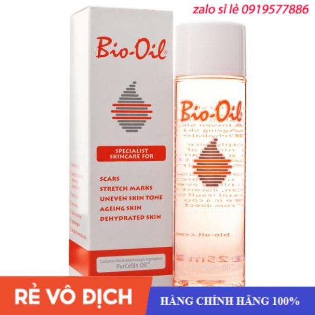 [Xách tay]  (Tem chemist) Tinh dầu trị rạn da Bio oil 125ml Úc ( hàng chuẩn nội địa Úc)