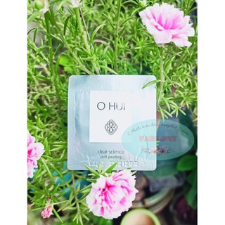 Tẩy tế bào chết dịu nhẹ cho da Ohui Clear Science Soft Peeling 1ml (Date 12.2022)