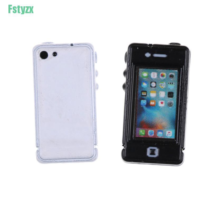 fstyzx 1/6 Scale Dollhouse Miniature Mini Look Mobile Phone Cellphone Decoration