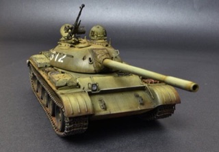Mô hình lắp ráp xe tăng T54A -1/35