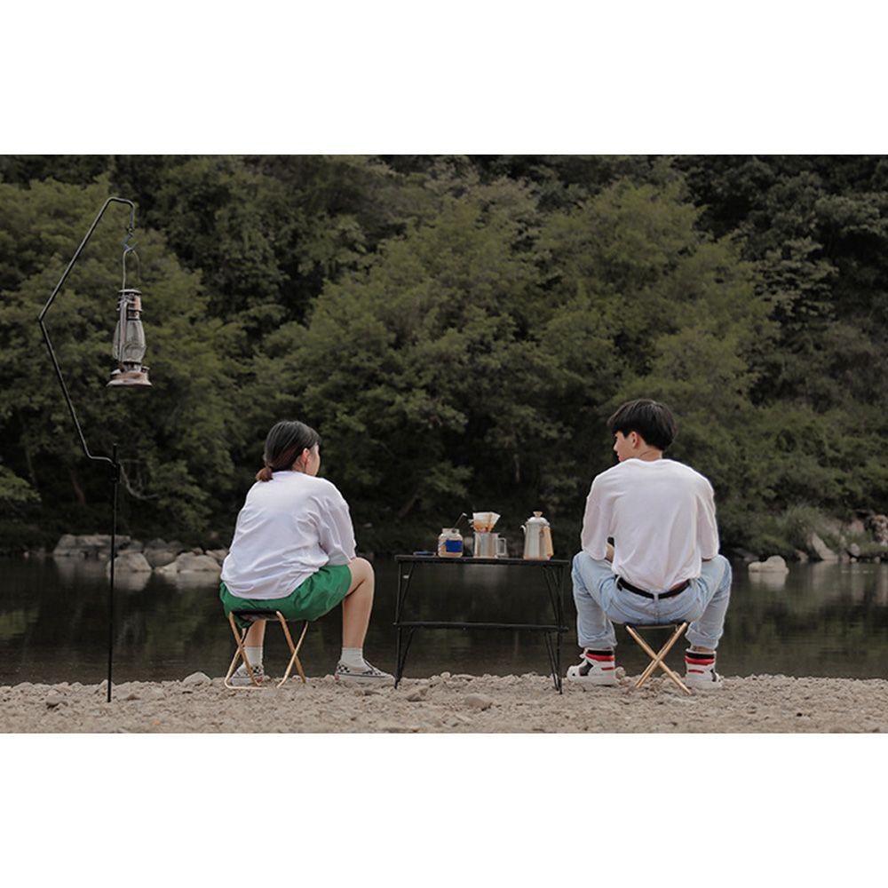 MUVAKO Ghế Xếp Ngồi Câu Cá / Dã Ngoại Ngoài Trời Tiện Dụng