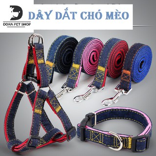 DÂY DẮT CHÓ MÈO ĐI DẠO