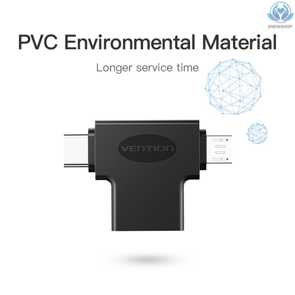 【enew】Vention CDIBO OTG Adapter 3 in 1 USB3.0 Type-C Micro USB USB Device Universal Adapter