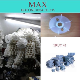 CÁNH QUẠT LÀM MÁT ĐỘNG CƠ TRỤC 42 mm