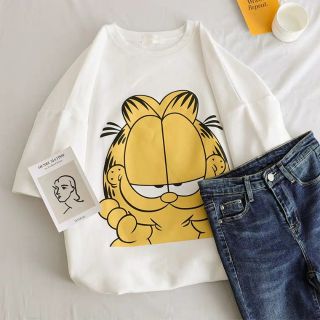 (Order) Áo phông thun UNISEX mèo GARFIELD