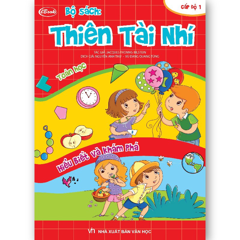 Sách thiếu nhi - Combo 3 cuốn THIÊN TÀI NHÍ 6-7 tuổi (trọn bộ) - IBOOK