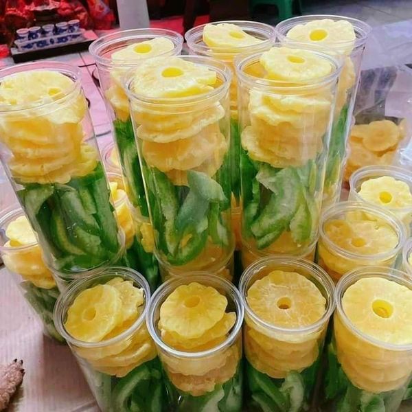 Mứt Vỏ Bưởi Mix Mứt Thơm Thái Lan 500g  - Trai Đẹp Snack