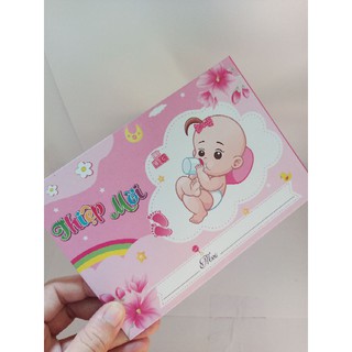 THIỆP SINH NHẬT,THÔI NÔI CHO BÉ(GIÁ BAO GỒM IN NỘI DUNG)