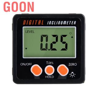 Goon Qianmei Precision Digital Model DIY Protractor Inclinometer Gauge Level Angle Finder Bevel