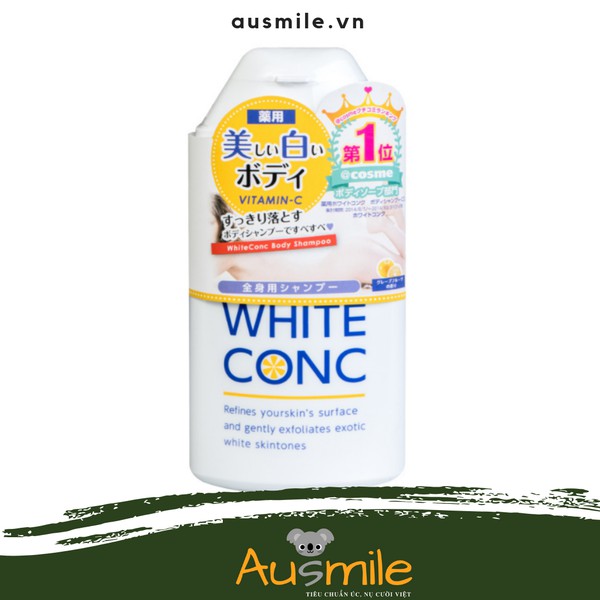 Sữa tắm trắng cosme White Conc 150ml