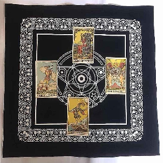 Khăn Nhung Trải Bài Tarot Cao Cấp – Khăn Trải Bài Tarot Bằng Nhung Amalife