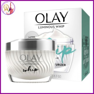 Kem dưỡng làm sáng và se khít lỗ chân lông olay luminous whip active moisturier