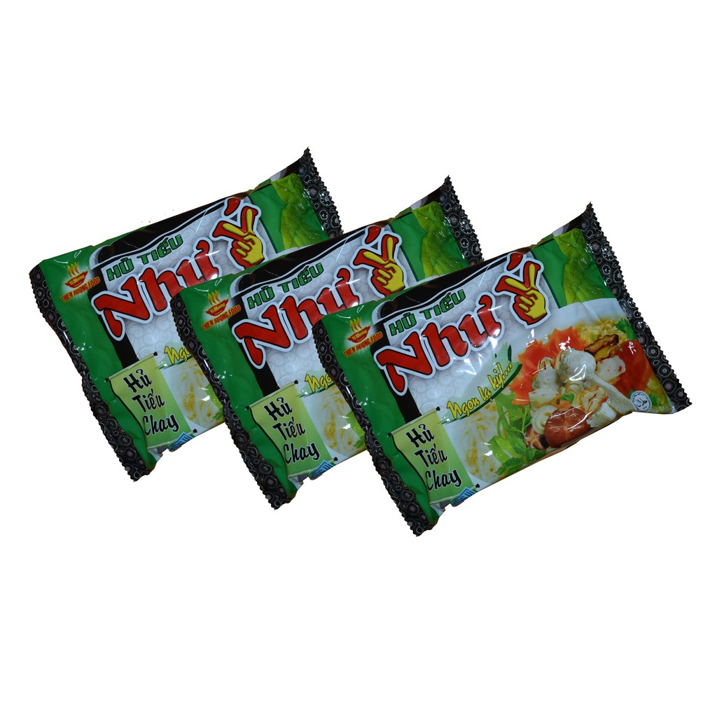 Thùng Hủ Tiếu Thiên Hương Chay Như Ý 60 gr x 30 gói