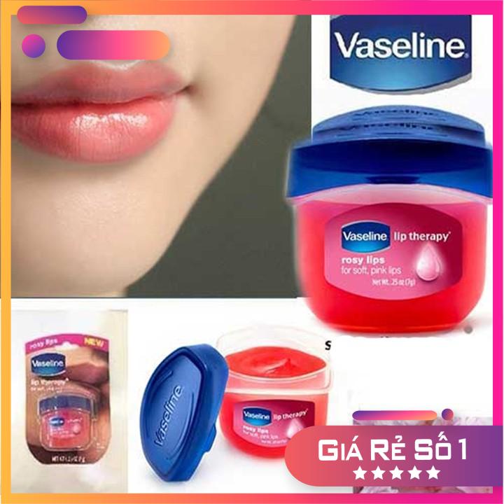 Dưỡng môi vaseline Trắng Hồng 7g