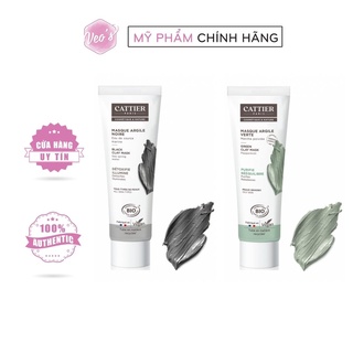Mặt nạ đất sét Cattier Masque Argile Noire Clay Mask 100ML