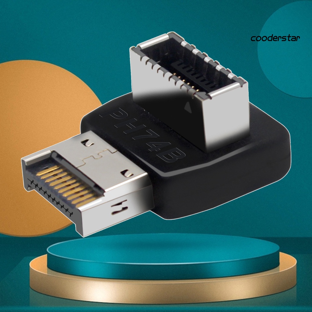 Đầu Nối Bo Mạch Chủ Tốc Độ Cao USB3.1 Type-C - E 90 Độ Cho Máy Tính