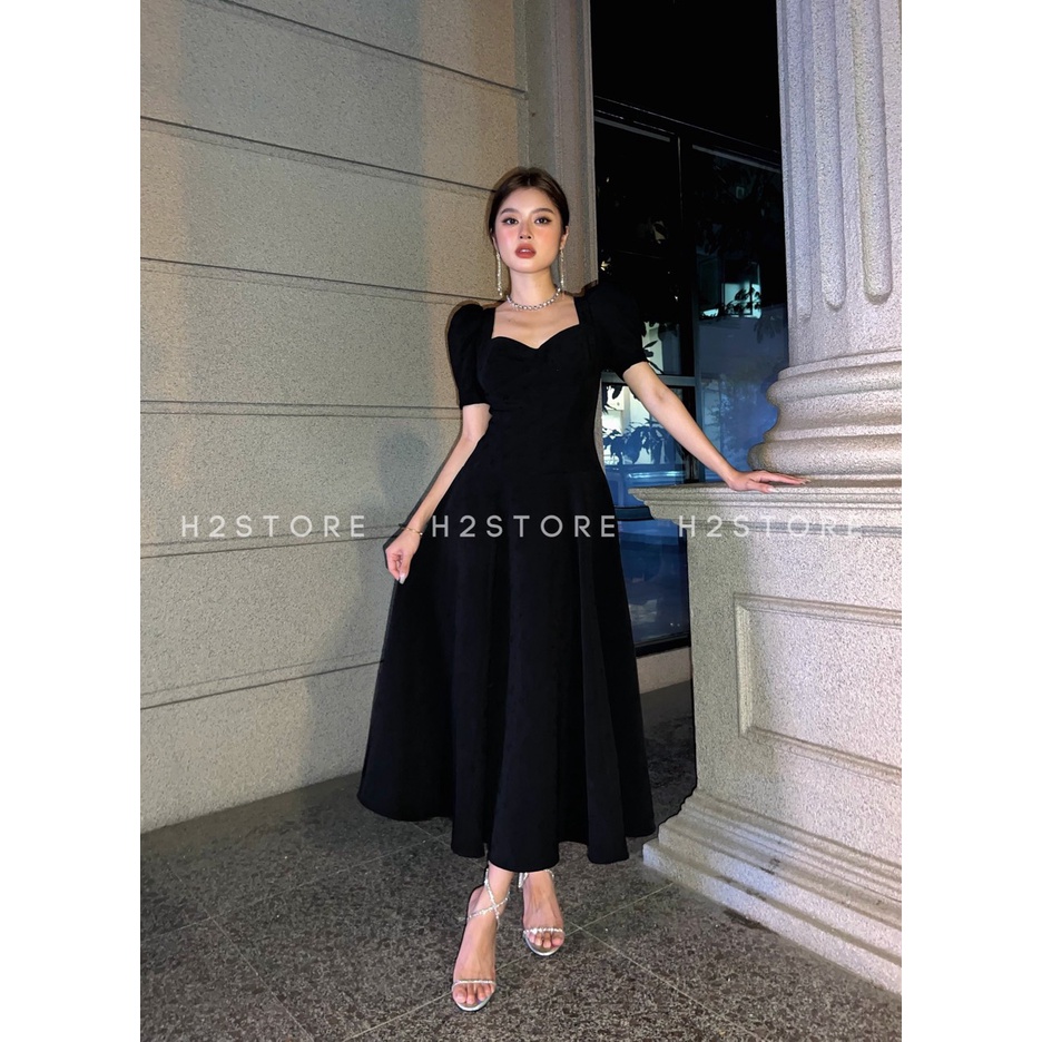 ĐẦM TAY NGẮN XÒE - QA02238