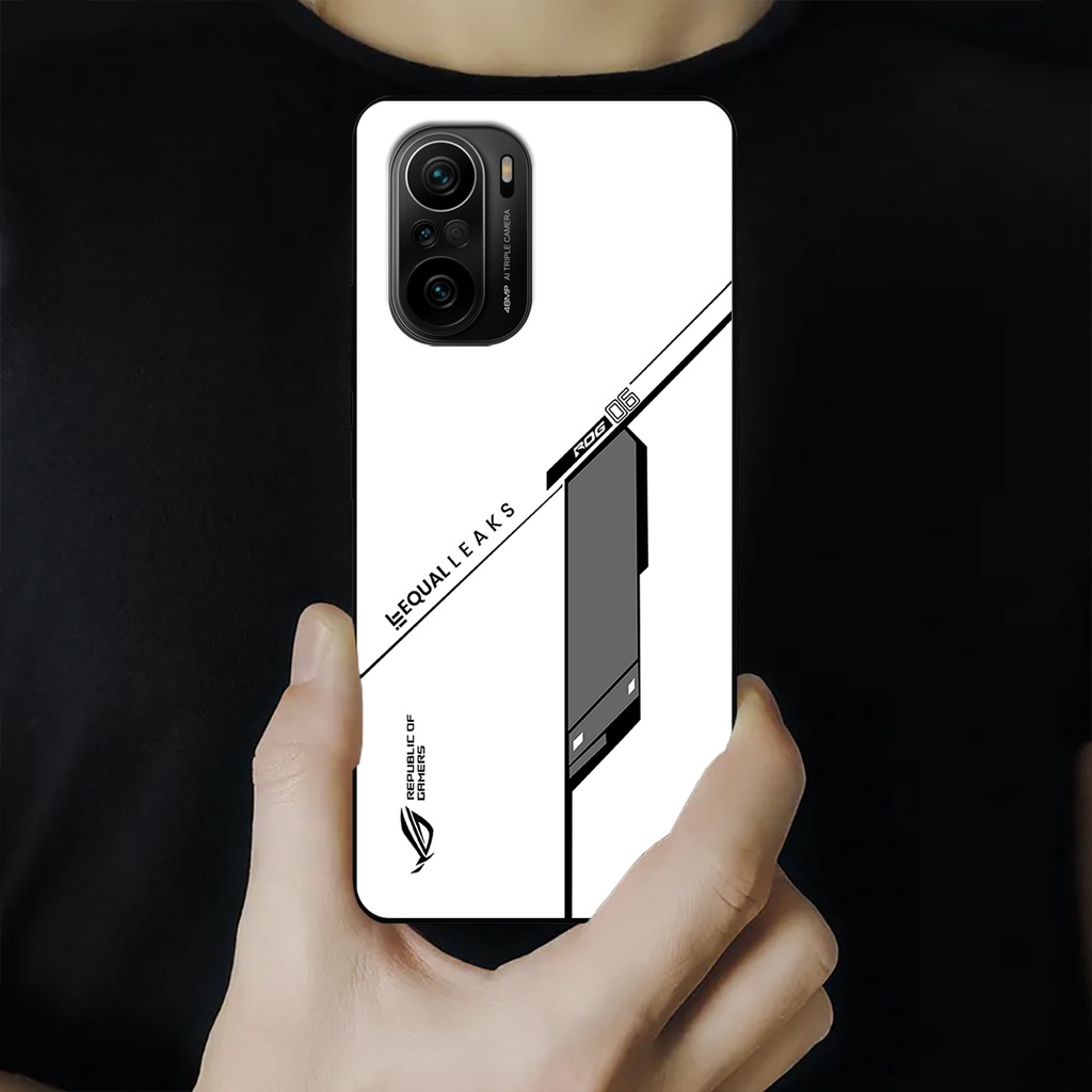 Ốp lưng điện thoại Redmi K40, K40 Pro, K40 Gaming, Poco F3 - Republic of Gamers, chất liệu kính cường lực