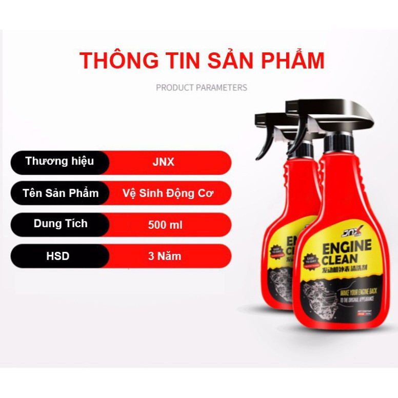 [ Loại Tốt ] Dung dịch vệ sinh,làm sạch động cơ ô tô - Chất tẩy rửa động cơ xe - Vệ sinh khoang máy động cơ ô tô,xe máy