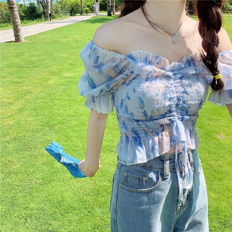 Đầm Trễ Vai Dáng Ôm In Hoa Thời Trang 2020 Nữ Tính | BigBuy360 - bigbuy360.vn