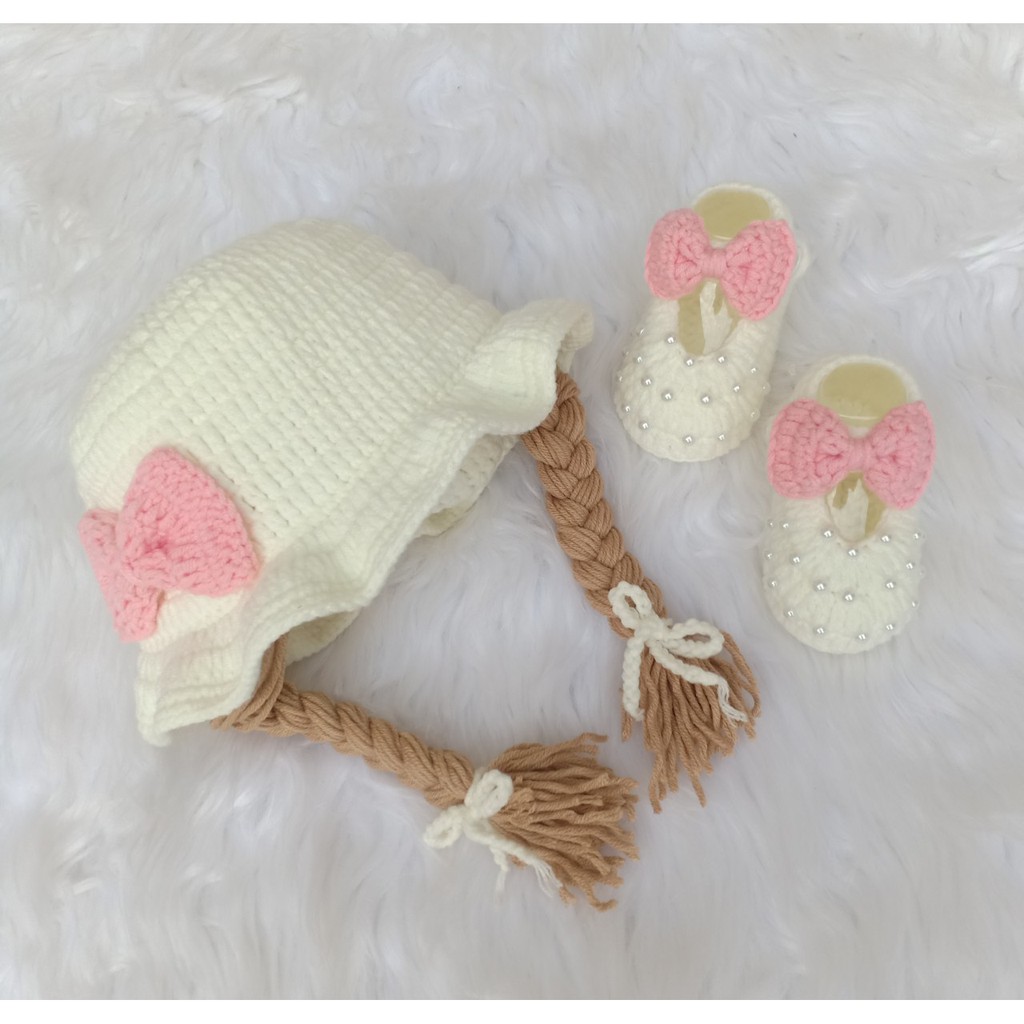 Mũ Có Tóc Cho Bé