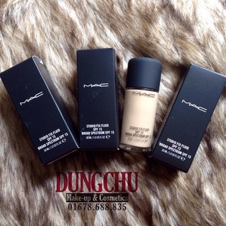 [có ảnh thật] Kem nền Mac Studio Fix Fluid 15 30ml