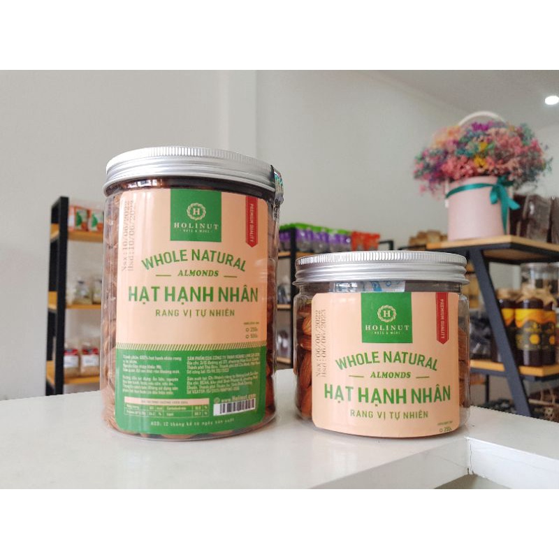 HẠNH NHÂN SẤY NGUYÊN VỊ KHÔNG VỎ