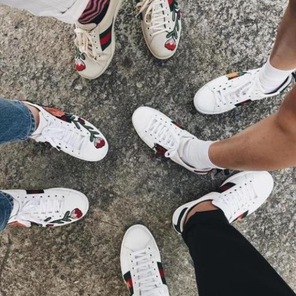 NEW | Bán Chạy | 👟 👟 👟 👟 Giày gucci thêu hoa siêu chất Tặng Vớ 60k SẴN . 2020 2020 WT * XX !