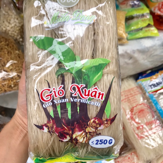 Miến dong Gió xuân không tẩy trắng 250gr