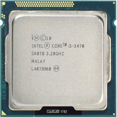 CPU Intel Core i5 3470 (3.60GHz, 6M, 4 Cores 4 Threads) TRAY chưa gồm Fan